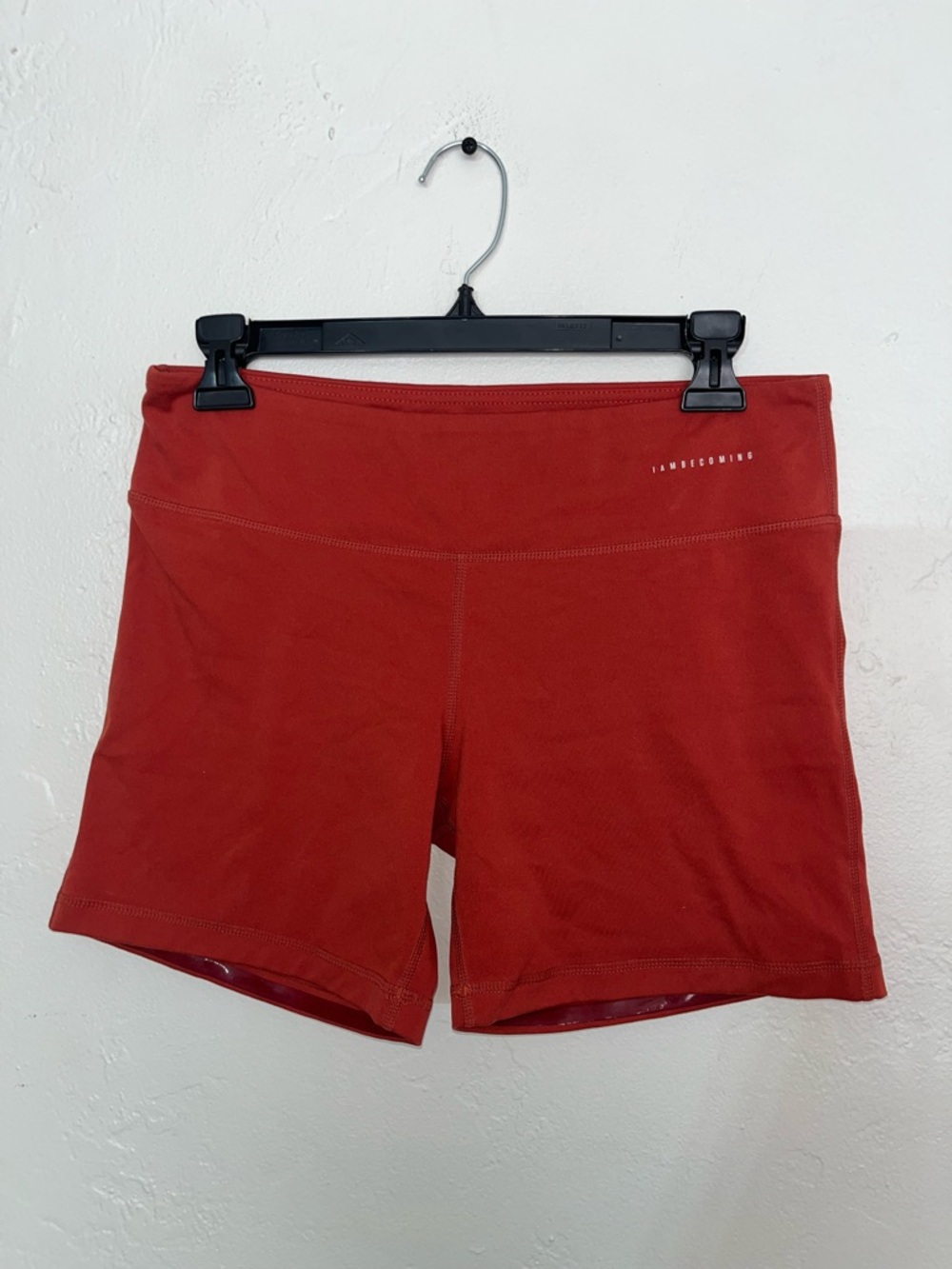 IAB Mfg No Ride Athletic Shorts 5 Inch I Am Becoming CrossFit Gym Lifting Orange